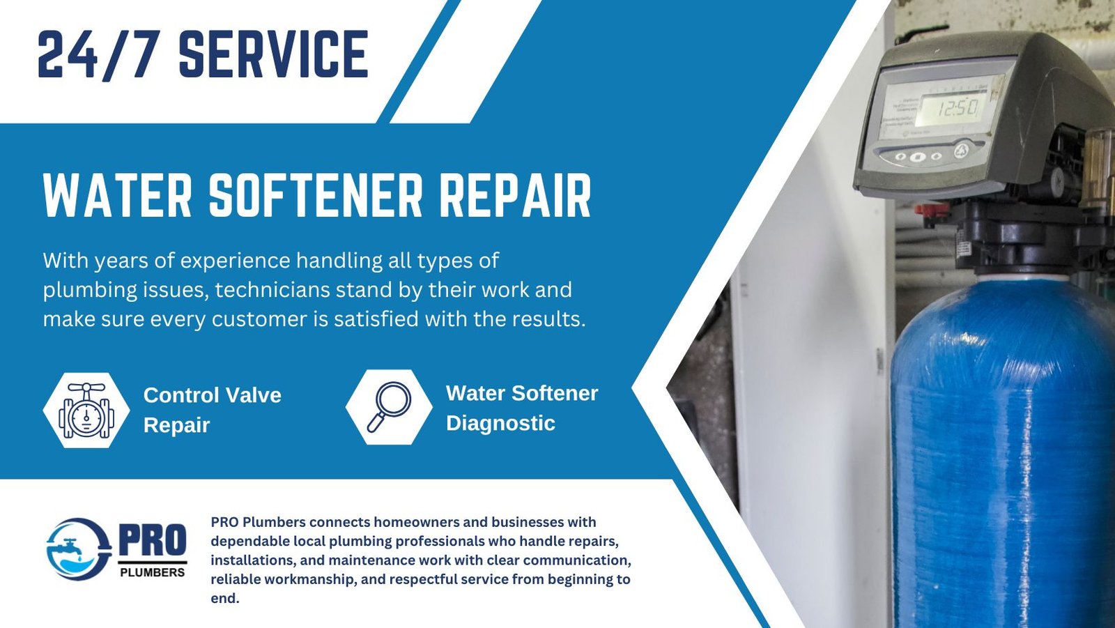 Water softener repair in Arden-Arcade, CA